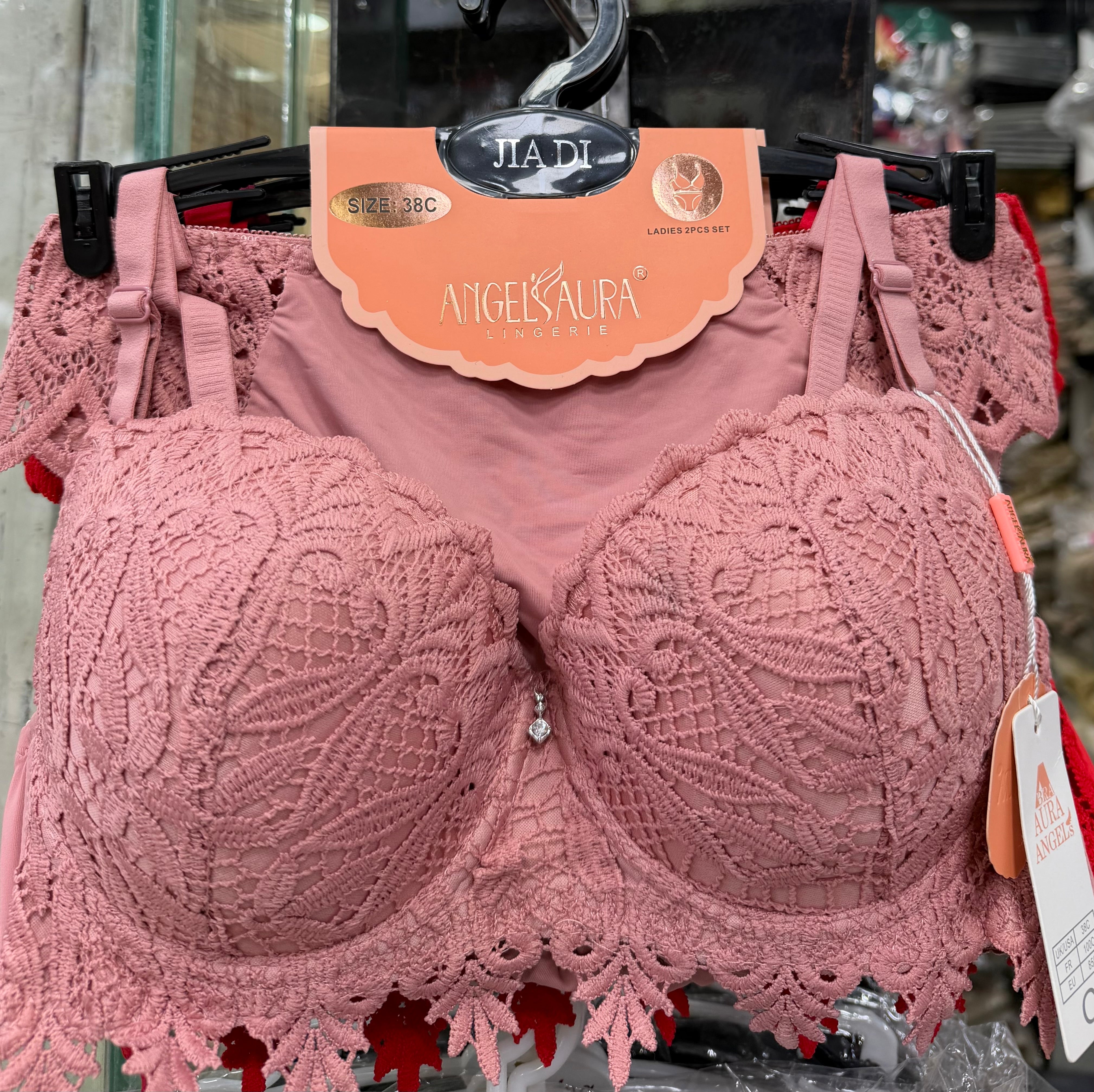Sexy Lingerie Floral Pushup Bra Gathering Lace and Bowknot Bra Underwire Brassiere Adjustable Women's Underwear