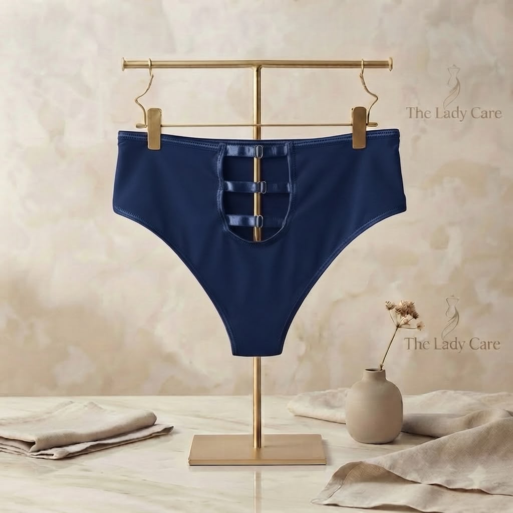 Comfy. Chic. Confident. t
Our gorgeous High-Waist Cut-Out Panty 
Find your perfect shade with The Lady Care ( pack off 2 )