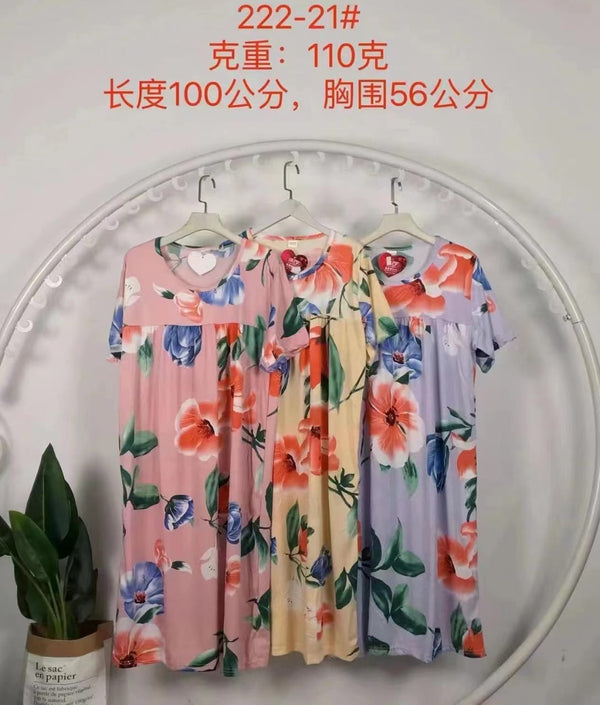 Printed half sleeves cotton shirts (pack of two)