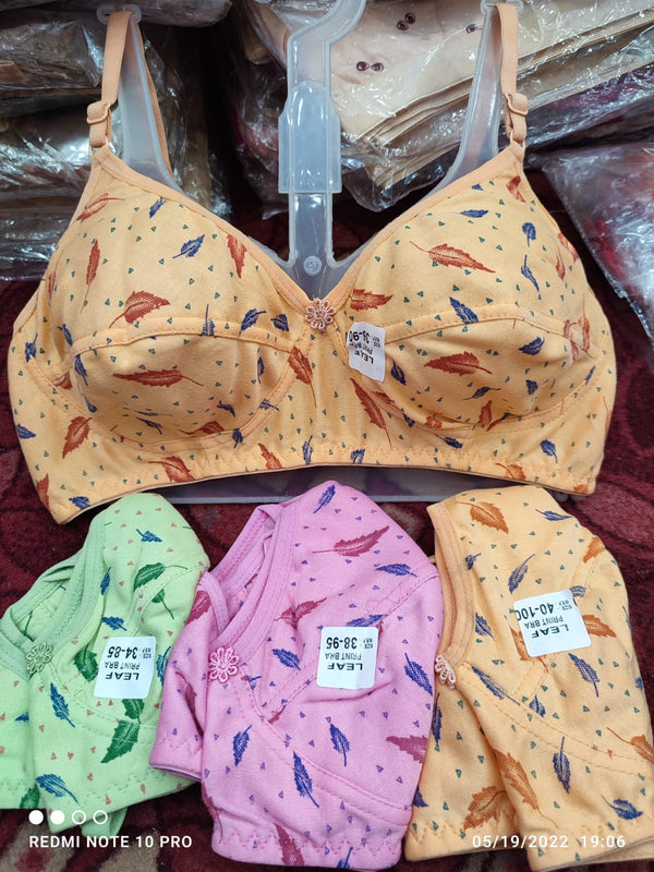 INDIAN COTTON SUMMER BRA Pack Of 2