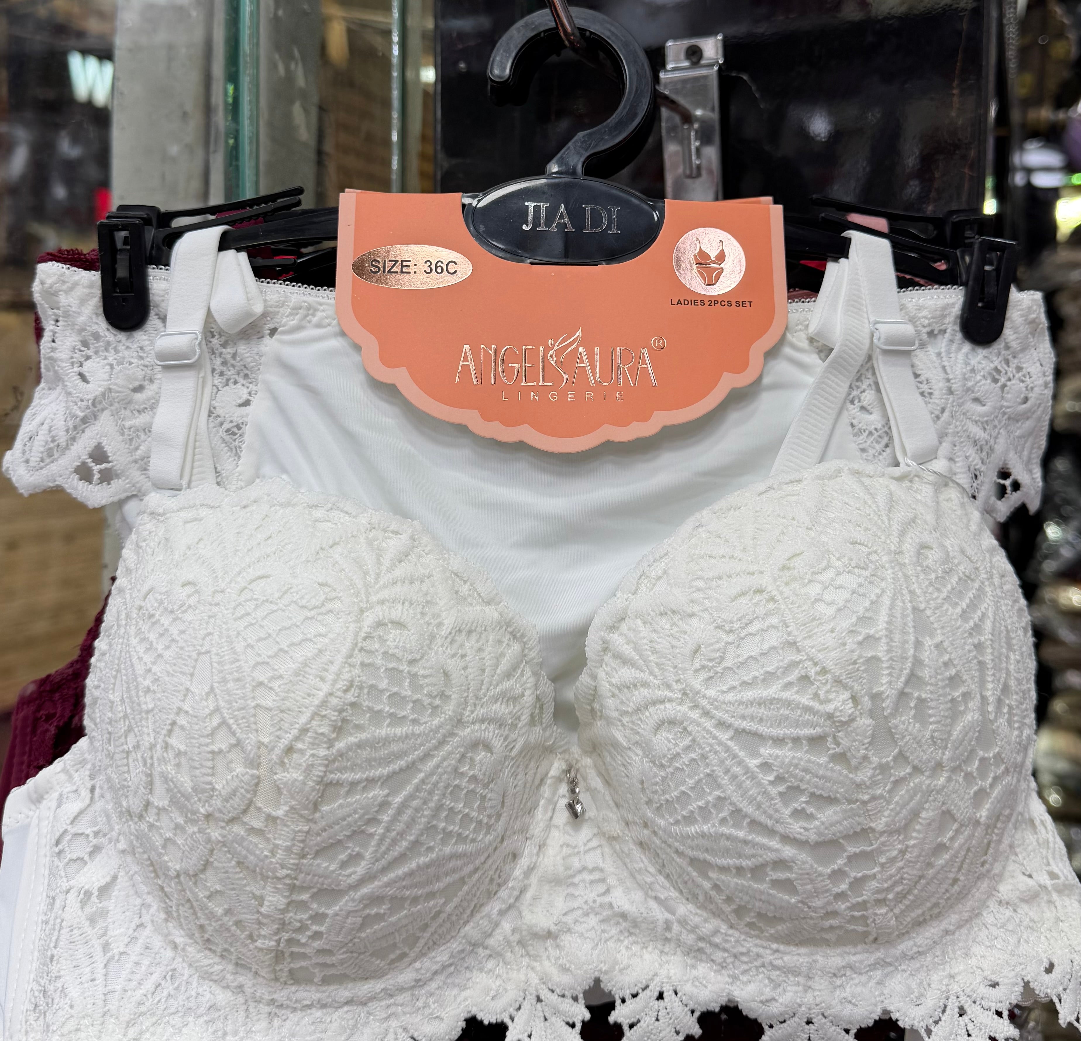Sexy Lingerie Floral Pushup Bra Gathering Lace and Bowknot Bra Underwire Brassiere Adjustable Women's Underwear
