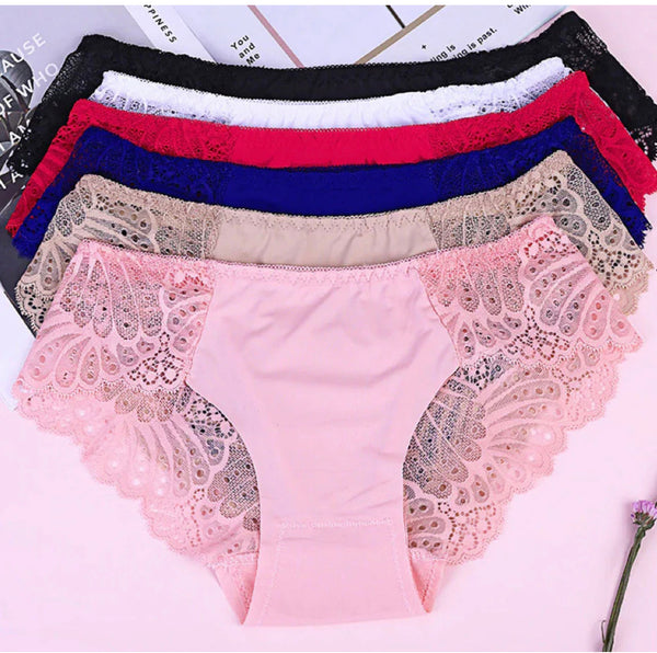 HALf NET COTTON PANTIE pack of 3