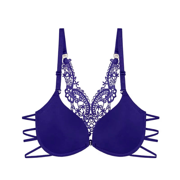 Front open Back Butterfly Wire Bra