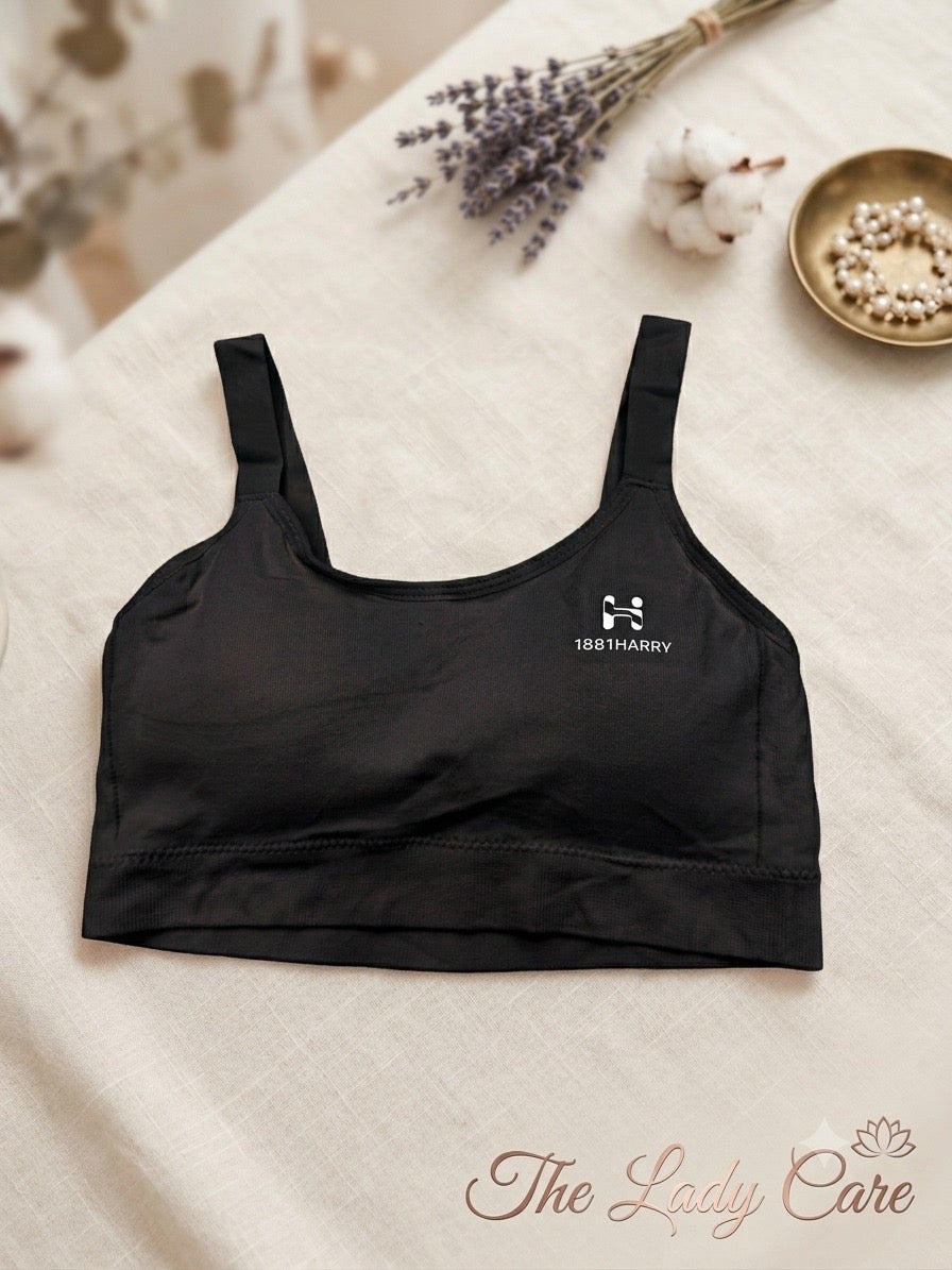 Built with a supportive wide underband and comfortable straps for a smooth, natural fit.