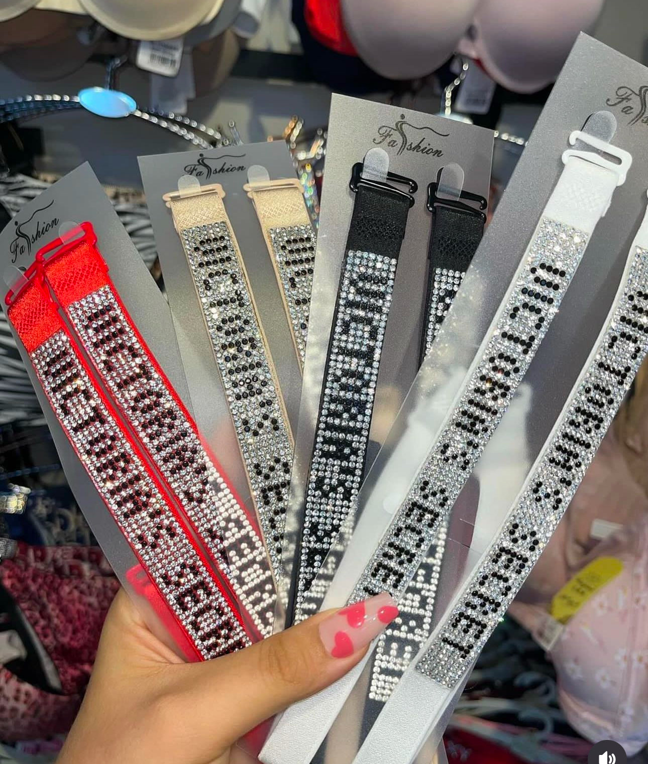 11/11Sale Restock (5050Sale )Victoria secret Straps (pack Of 4)