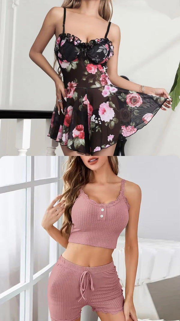 50/50 (Pack of 2 Lingerie)