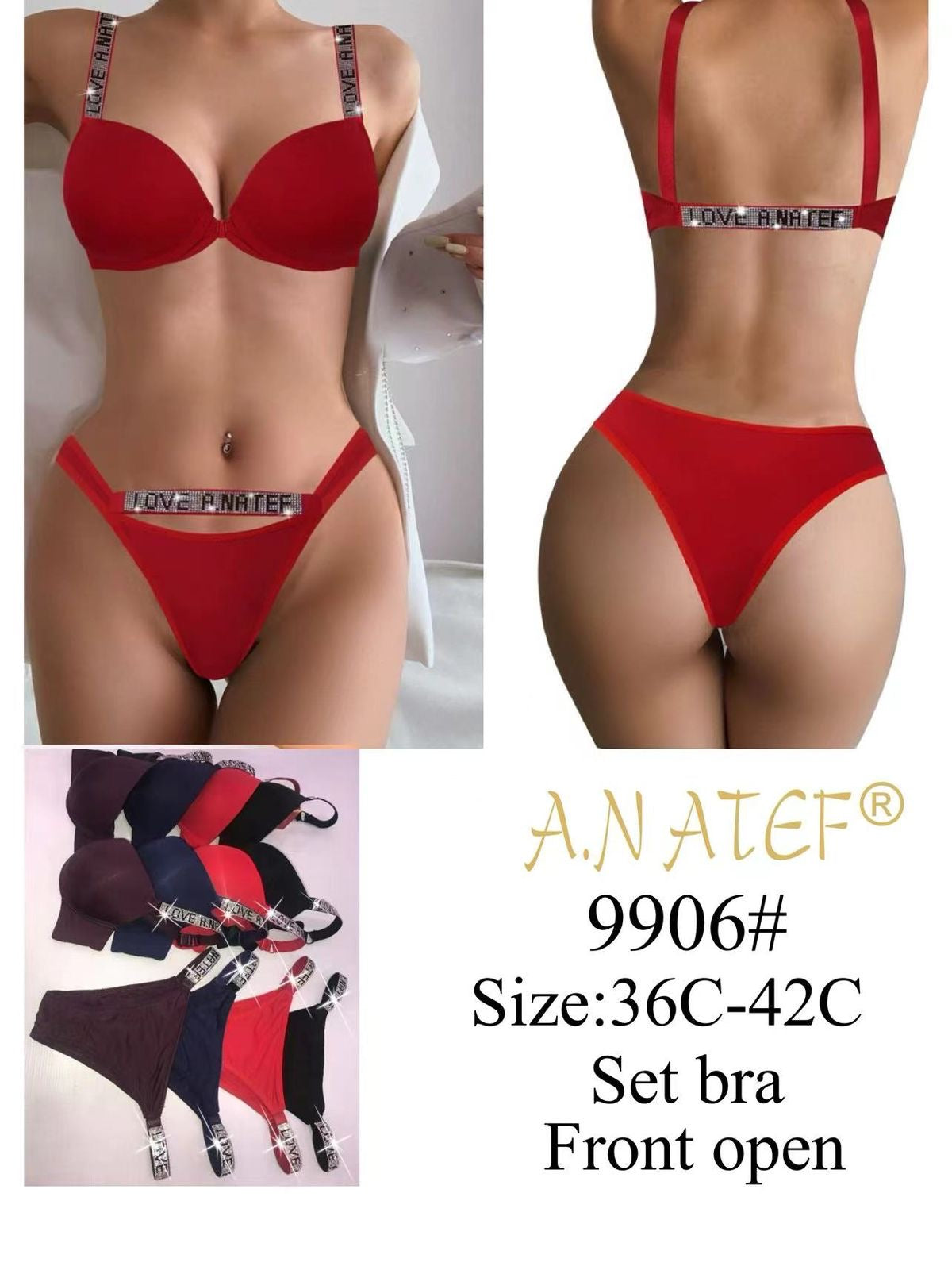 New arrival  Love secret Wire Bra Set 9906