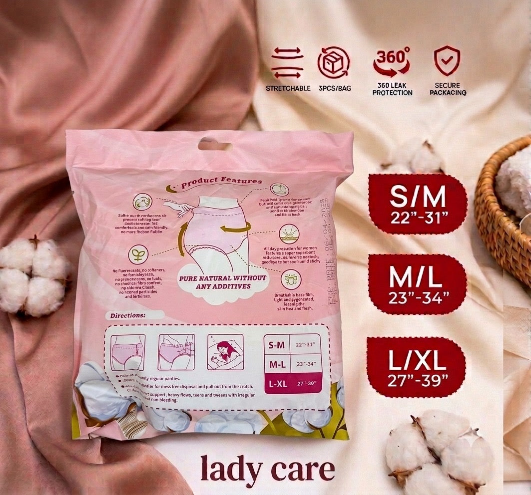 Pure, natural comfort without compromise-crafted with soft cotton-feel layers and 360° leak protection.
Upgrade your monthly routine with the ultimate blend of hygiene
and ease.