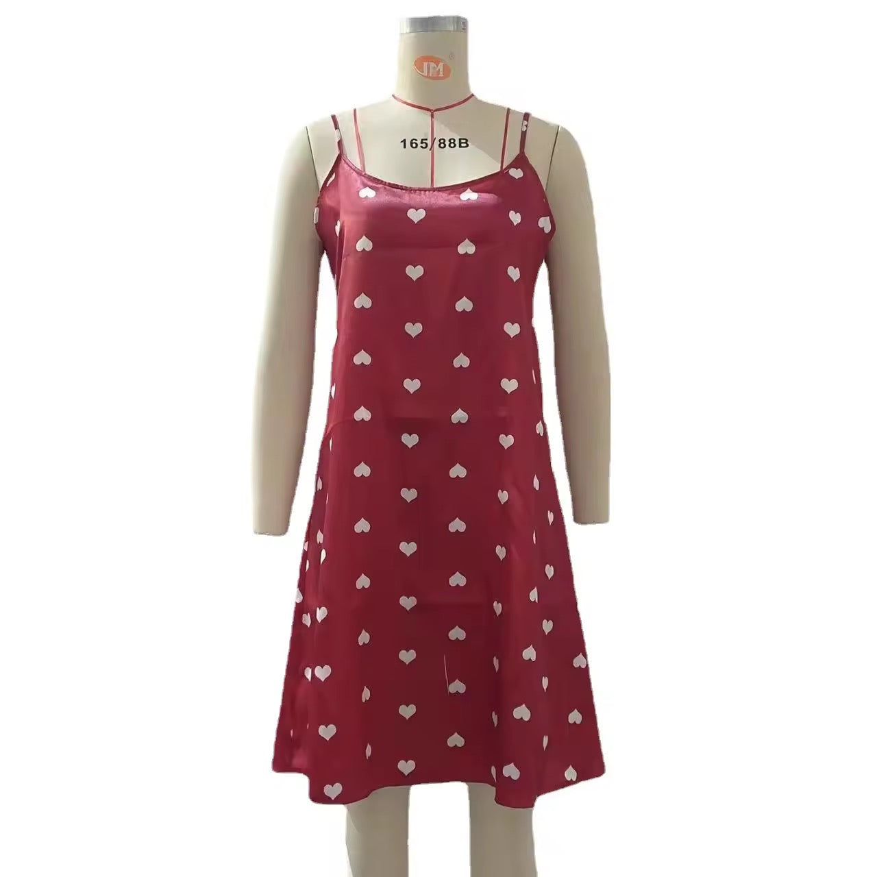 Silk Night Dress Silk Sexy Dress for Night Stain Fashion Sleepwear