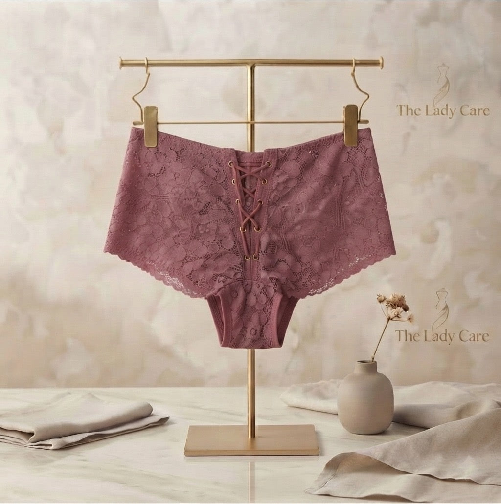 Confidence starts underneath
Sculpted fit, delicate lace, and a bold attitude-made to empower you every day.( pack of two)