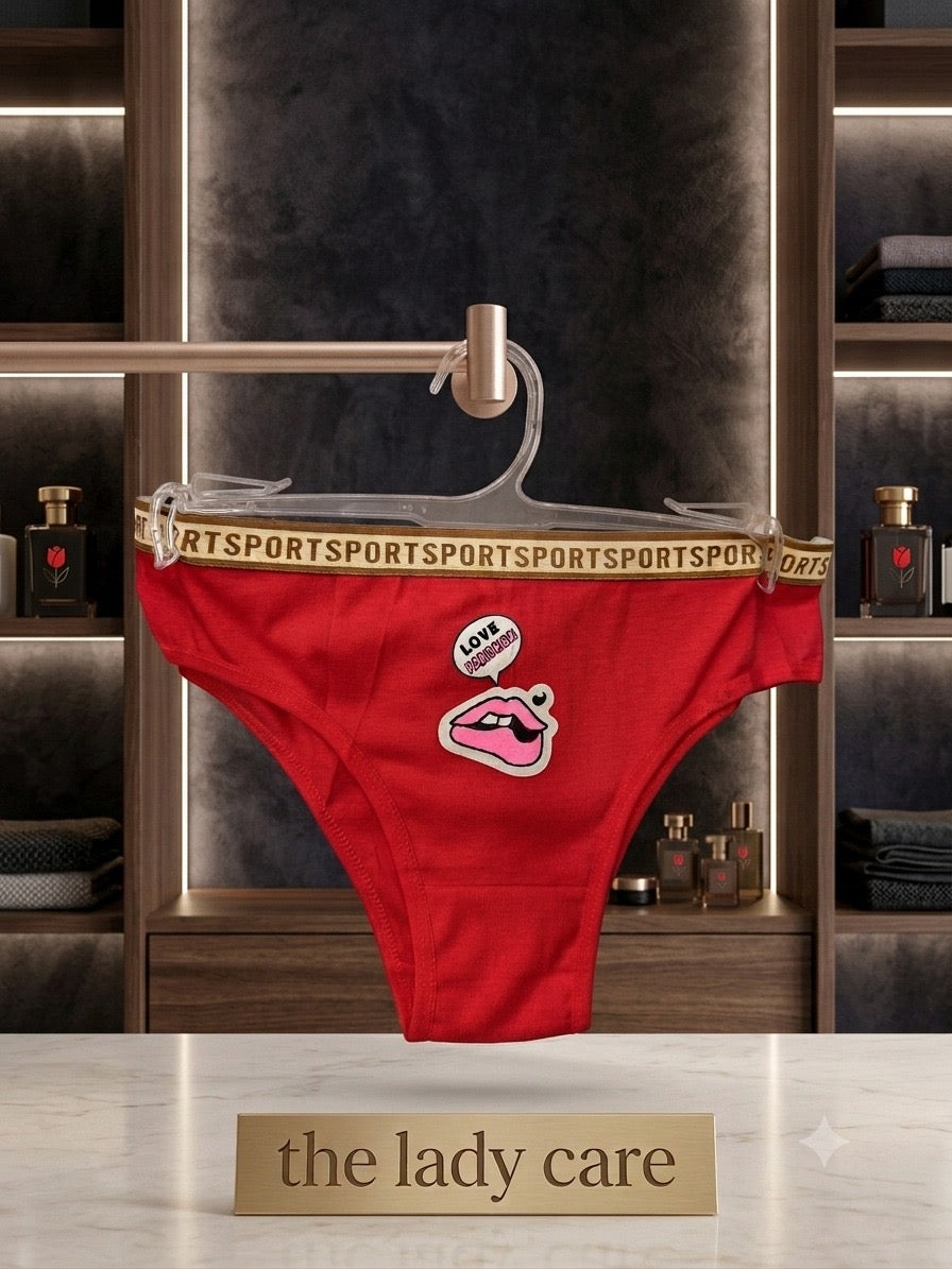 Style Factory Outsell Sexy Panties Cotton Briefs Girl Sexy Pants for Women's Ladies Underwear Panties Cotton /
ELASTANO ( Pack Of Three )