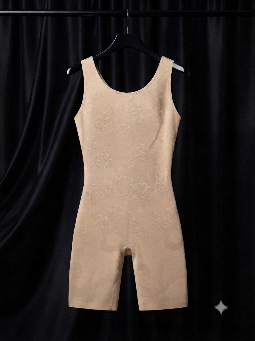 Comfortable scoop neckline and a mid-thigh length cut that stays invisible and secure under any outfit.