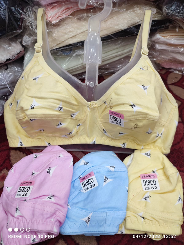 INDIAN COTTON SUMMER BRA Pack Of 2