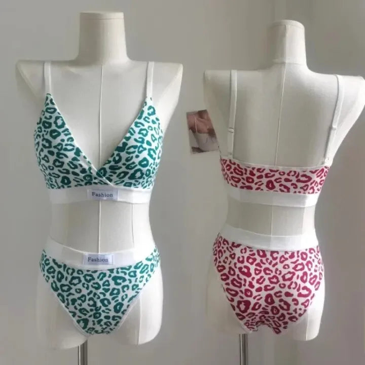 Seamless printed Light padded Wireless Bra