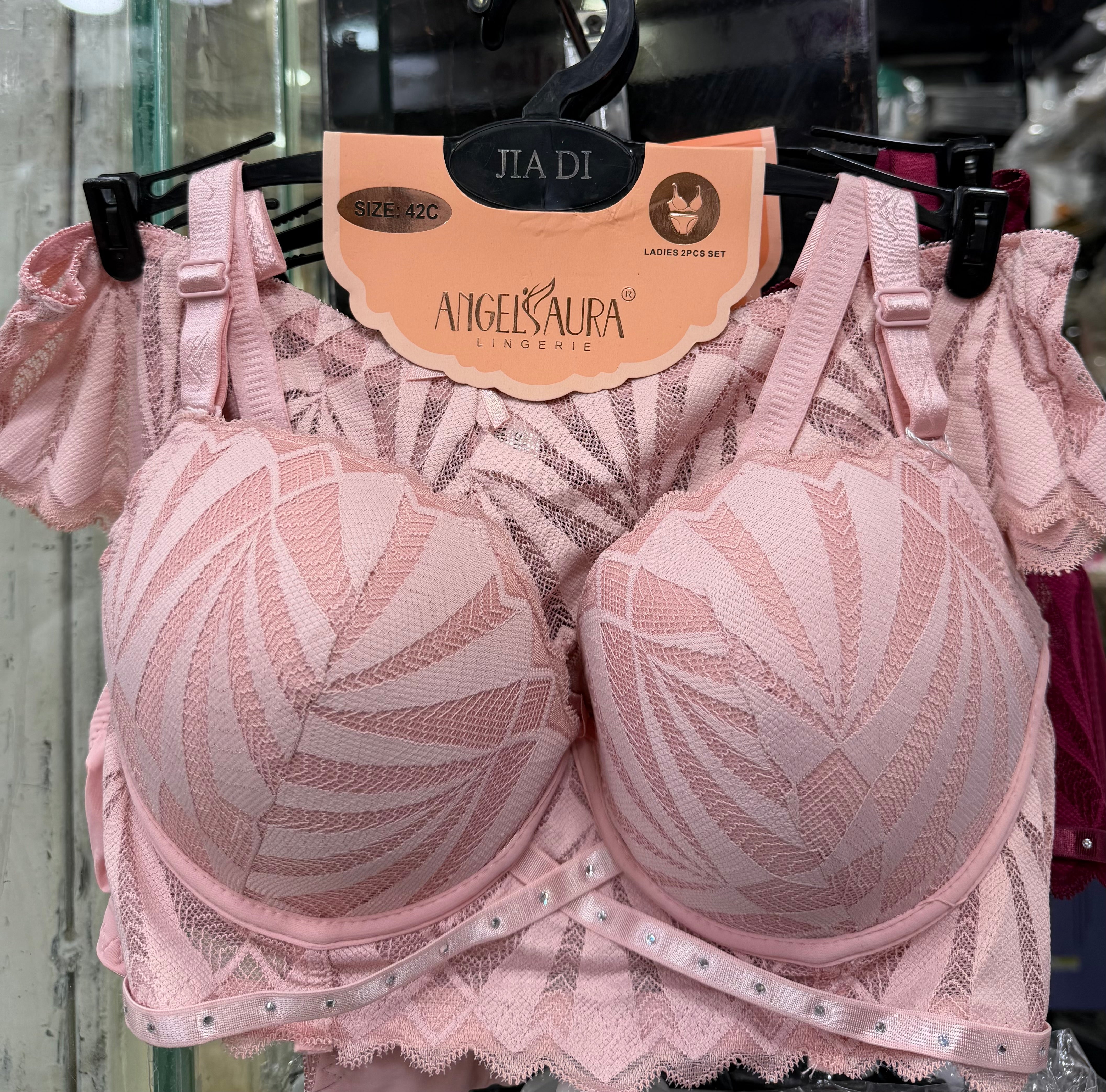 Sexy Lingerie Floral Pushup Bra Gathering Lace and Bowknot Bra Underwire Brassiere Adjustable Women's Underwear