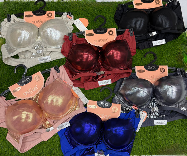 Lustrous -metallic-lingerie-set