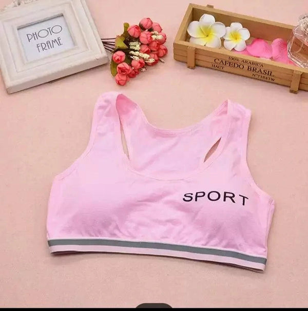 Teenage Girl Sport Bra pack of two