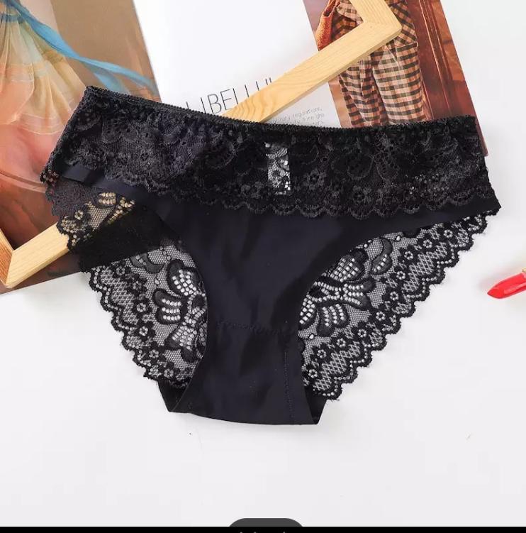 HALf NET COTTON PANTIE pack of 3