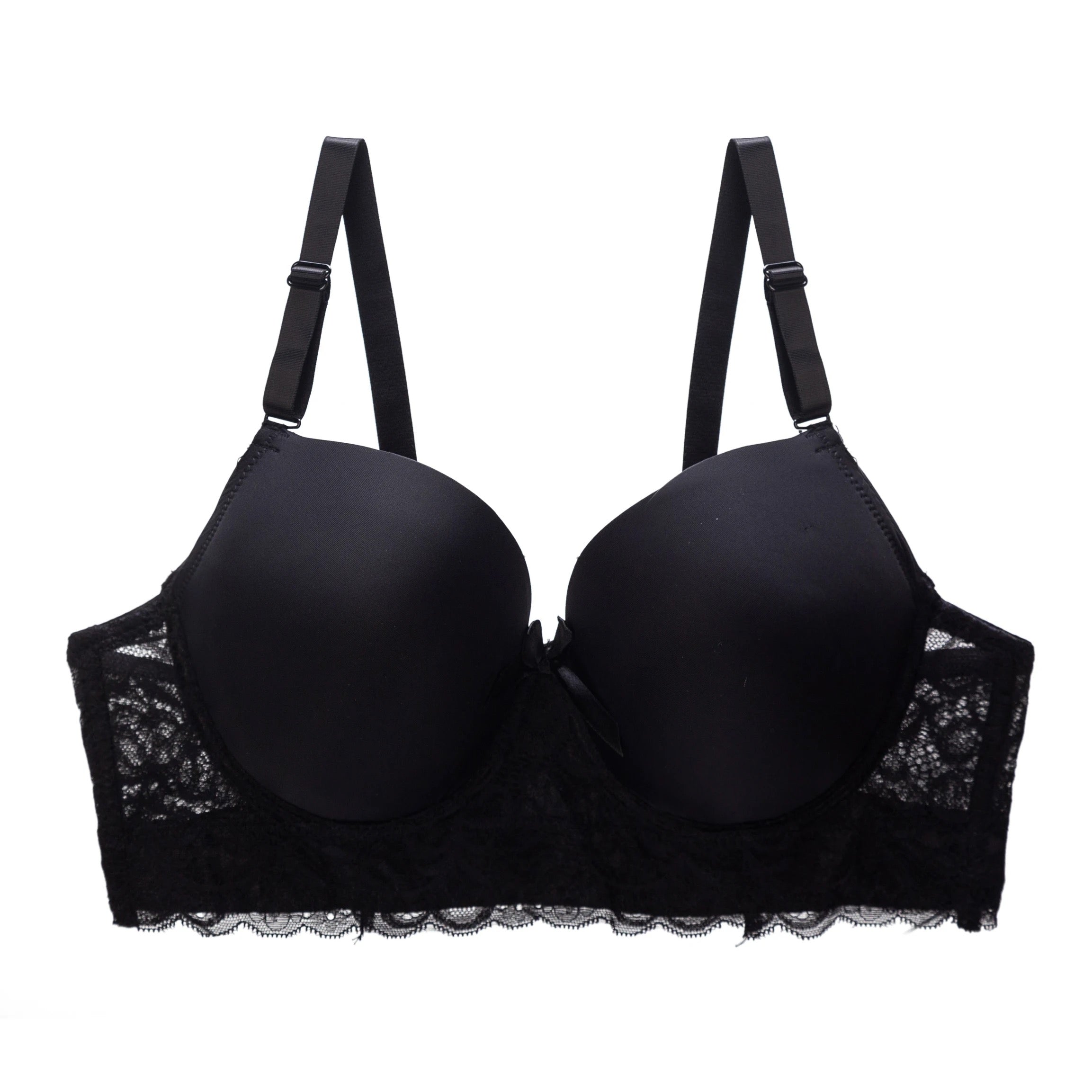 SINGLE PADDED WIRE BRA REMOVABLE STRAPS