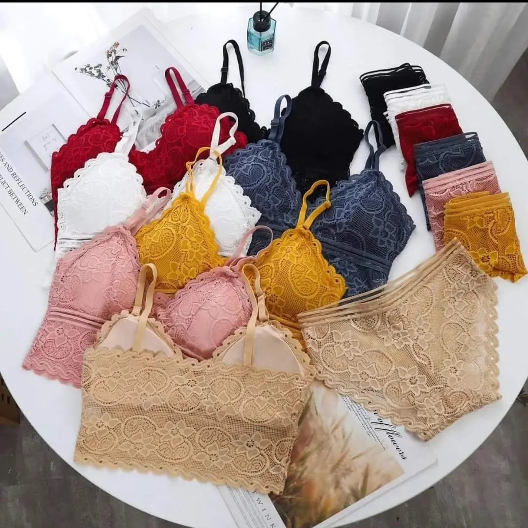 Soft Padded Bra Panty Set