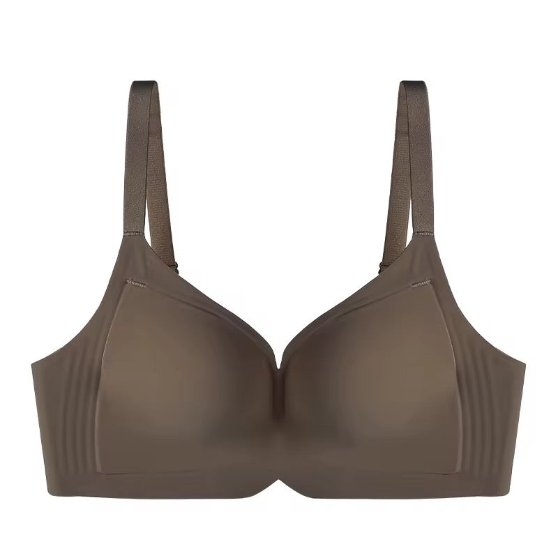 Soft Support Seamless Underwear Comfortable Gathering No
Steel Ring Collection Light Thin Breathable Bra Style