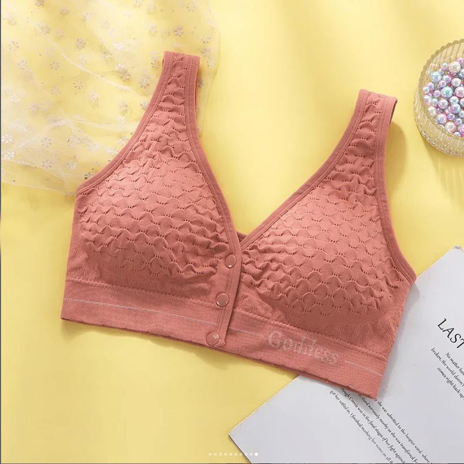 Breast Feeding Bra, High Quality Front Button (Pack Of 2)