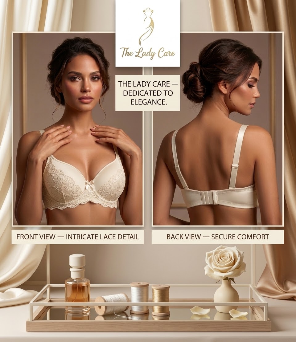 ✨ Luxe Lace Push-Up Bra – Elegant Lift & Feminine Charm