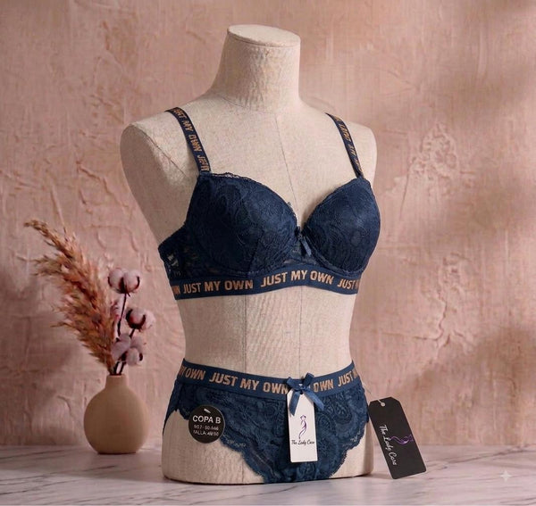 Lingerie Vendors Female Girl's Lace Panty Bra Letter Print
Women's 2 Piece Set Sexy Lingeries