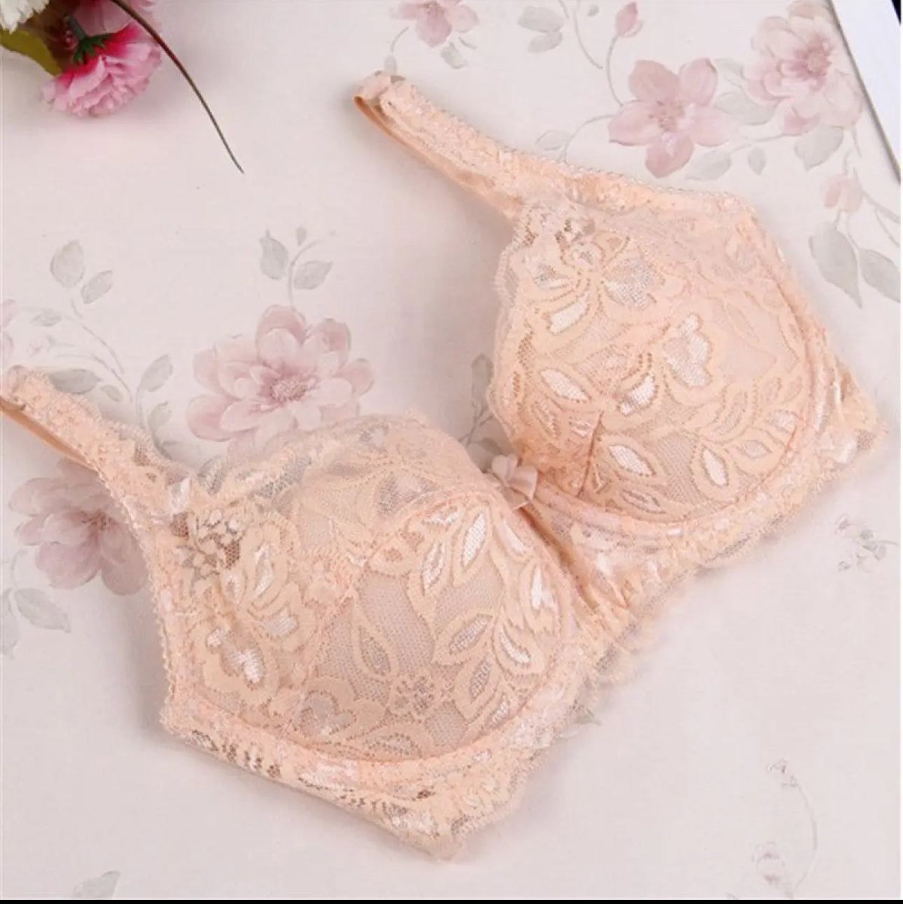Galaxy Soft Net Ring Bra  With Light Pad Soft And Flexible Stuff