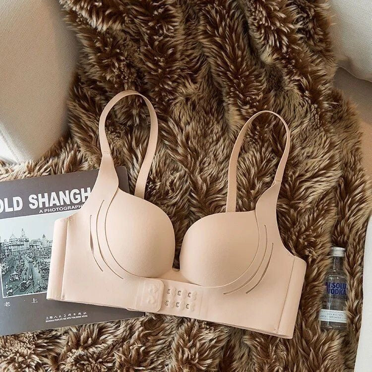 (Summer Clearance Sale)New arrival Breast lift pushup wireless front open posture corrector Padded Bra