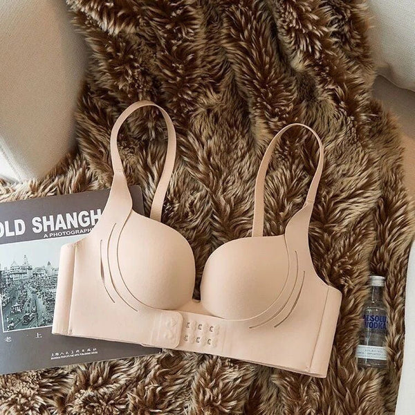 (Summer Clearance Sale)New arrival Breast lift pushup wireless front open posture corrector Padded Bra