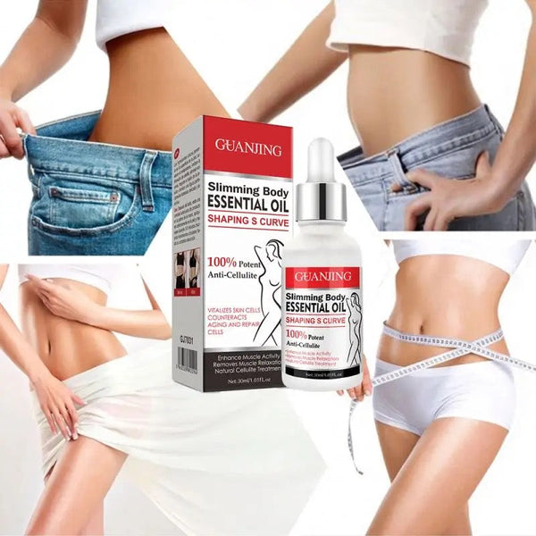 Private Label Slimming Oil Body Fat Burning Organic Herbal Extract Slimming Massage Oil