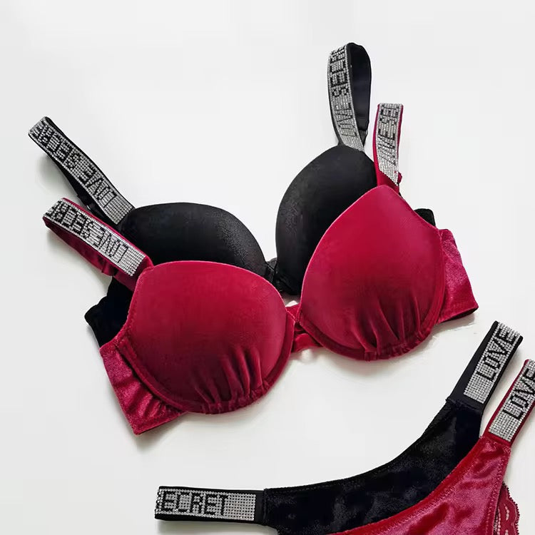 New arrival  Love secret Wire Bra Set 9906