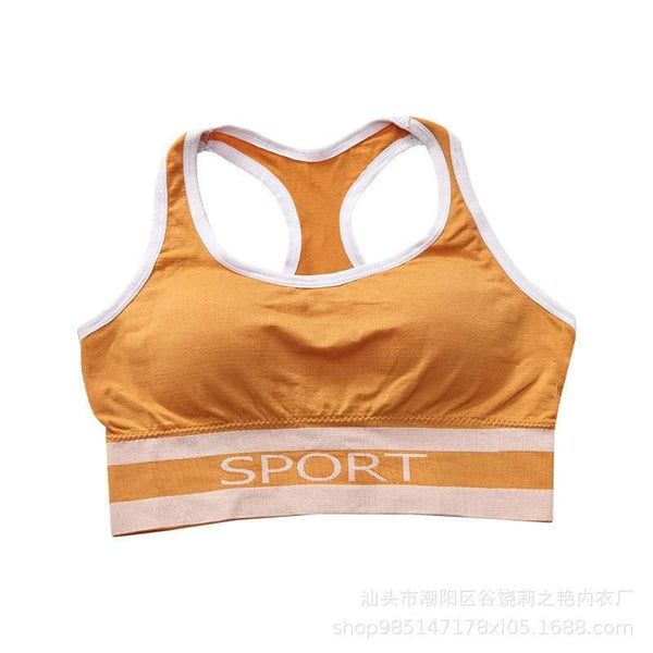 Women Sport Bra Biddies With Removable Pad And Soft Fabric