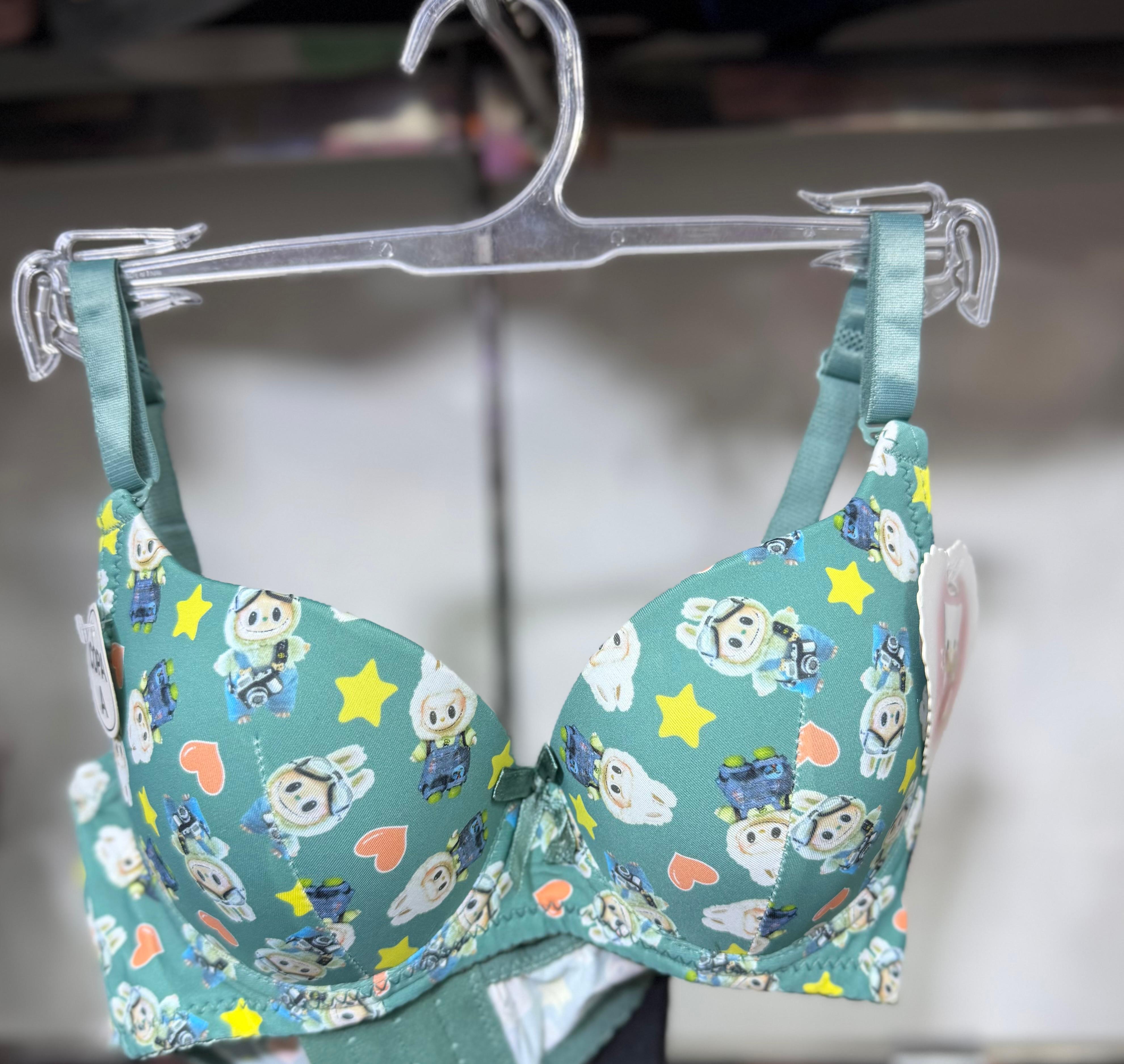 Ladymate ODM/OEM Conjunto De Sujetador Para Mujer Woman Underwire  Printed Customized Design bra