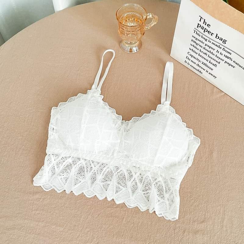 Full Net Biddies Sets With Adjustable strap And removable pad