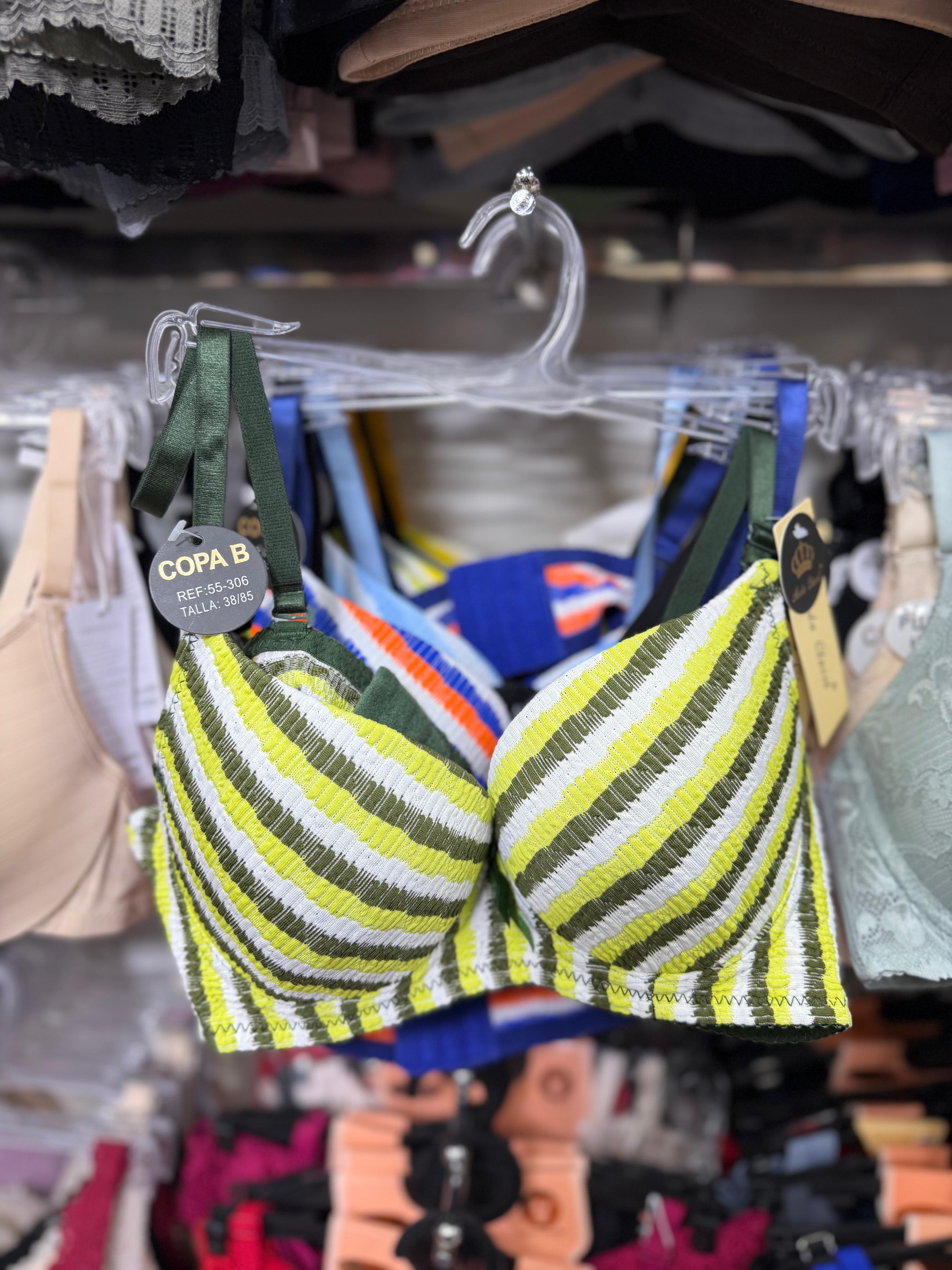 Rainbow single padded wired bra