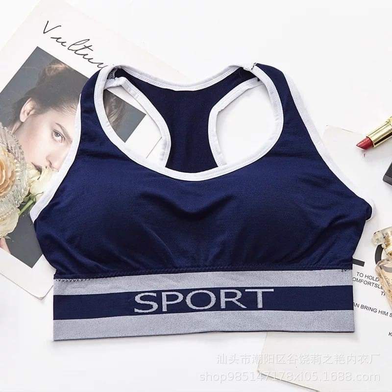 Women Sport Bra Biddies With Removable Pad And Soft Fabric