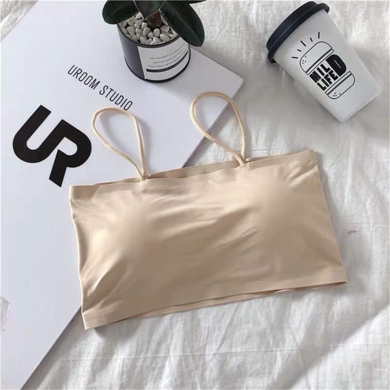 Women Tube Bra With Removable Pad And Flexible Stuff