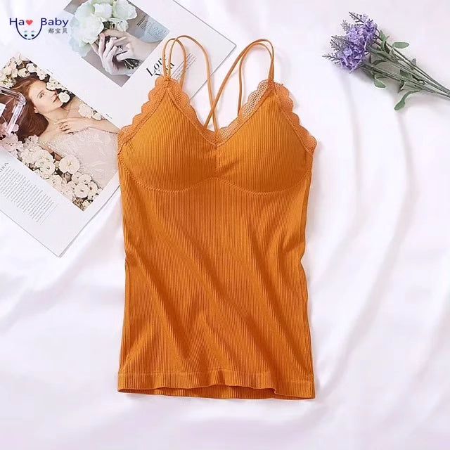 Fleece Warm padded Camisole