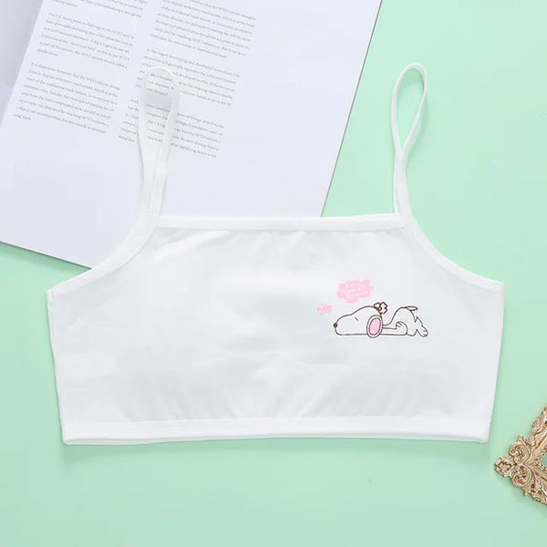 kids Soft Cotton Biddies With Border Colour.                                     Pack of 2